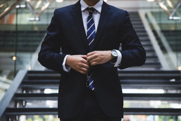 lawyer in a suit